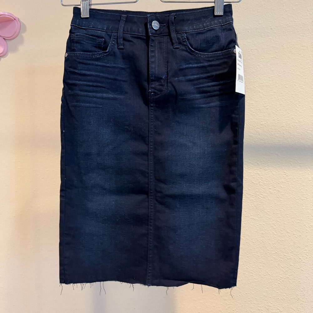 Sam Edelman Dark Blue Denim Skirt